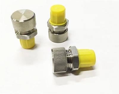 Клапан заправочный газовый VALPRE58X-10V0 (нержавеющая сталь ASI 316L, резьба 5/8" UNF) - Gidrorul