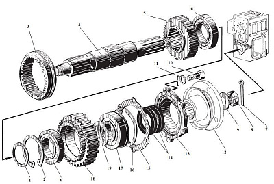 Кольцо У35.615-01.303-02 (У35.605-00.558) - Gidrorul