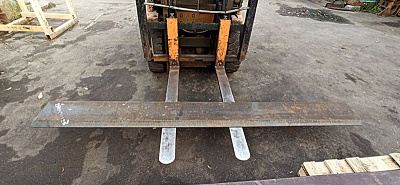 Нож ковша 25х250х2500 Италия, ESTI, 500HB, 1 скос - Gidrorul