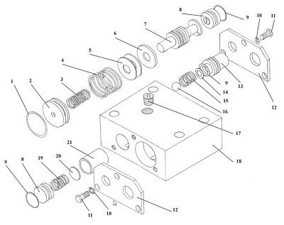 Пружина (клапана У35.615-12.140) У35.615-12.155 (У35.615М-12.127) - Gidrorul