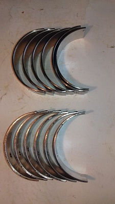 Комплект вкладышей  шатунов А-01М Н2 (87,75)  (на 6 шатунов) - Gidrorul