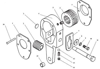 Рычаг регулировочный 120-3501136 - Gidrorul