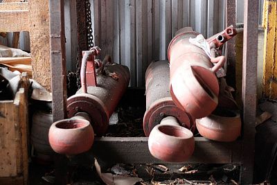 Гидроцилиндр ковша для Амкодор А-342, ТО-28, ТО-28А (КГЦ236.160-80-500) - Gidrorul