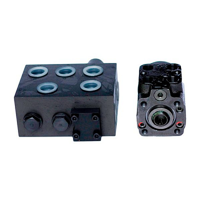 Рулевой механизм РМ 1000 SAD A8/ON OBIDIN (SAD A8/ON + насос-дозатор HKUS 125/4) - Gidrorul