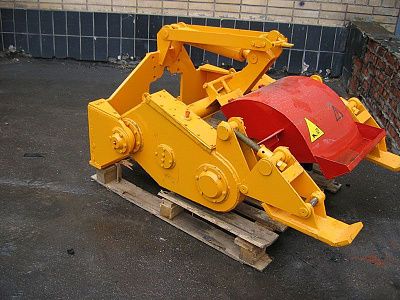 Фреза ОФ-400 (комплектация: фрезерное оборудование; бак орошения, конический редуктор, ГХУ ХД-3) - Gidrorul