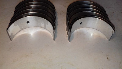 Комплект вкладышей  шатунов А-01М Н2 (87,75)  (на 6 шатунов) - Gidrorul