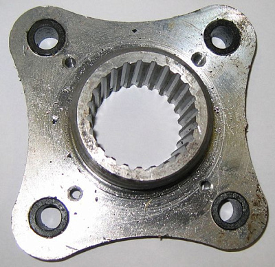 Фланец Д-902.10.17.000 привода ротора (Zшл=24) - Gidrorul