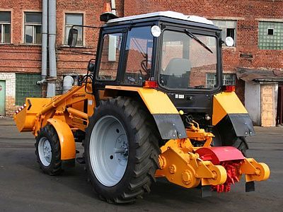 Фреза ОФ-400 (комплектация: фрезерное оборудование; бак орошения, конический редуктор, ГХУ ХД-3) - Gidrorul