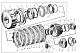 Фрикцион в сборе У35.615-01.060 - Gidrorul