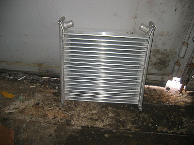 Радиатор масляный РМ-180 (Амк-208, ТО-18Д, ТО-18К; Рыбинские Катки) (500х480х65) - Gidrorul