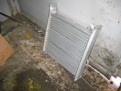 Радиатор масляный РМ-180 (Амк-208, ТО-18Д, ТО-18К; Рыбинские Катки) (500х480х65) - Gidrorul