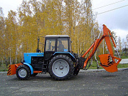 Цепной экскаватор-бульдозер (отвал бульд. гидроповоротный, цепь баровая) - Gidrorul