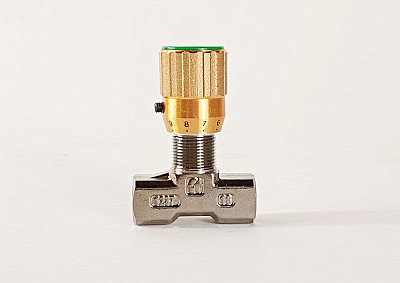 Дроссель FT 1237/2-18  (без обратного клапана, Pmax 210 bar, G1/8") F.lli Tognella - Gidrorul