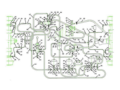 Кран тормозной с ручным управлением УГА2-05.02.000 - Gidrorul
