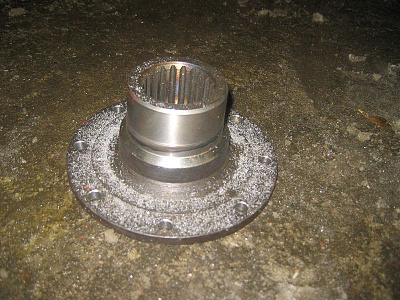 ФЛАНЕЦ Д-902 11.02.012 (вала привода шнеков, мелк. шлиц) (509П-1802102) - Gidrorul