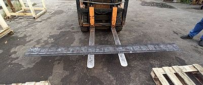 Нож ковша 20х200х2650 (1 скос) BOROX, 500HB, Швеция - Gidrorul