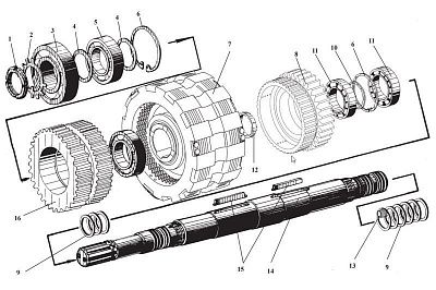 Шестерня (фрикциона большого) У35.615-01.180-01 (У35.605-00.180) - Gidrorul