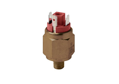 Датчик давления Euroswitch 3111220 (NO- нормально-открытый, 1/4' BSPT (конич.), диапазон 0,1-1 bar.) - Gidrorul
