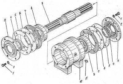 Корпус опоры кардана ТО-18.04.06.001 (ТО-18, ТО-18А, ТО-18Б, ТО-28) - Gidrorul