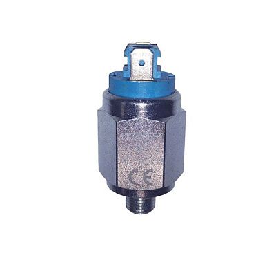 Датчик давления Euroswitch 41C20865 T130D/NC (MO17068/130F) (для Амкодор)  (NC- нормально-закрытый, М10х1 (цилиндрич.), диапазон 50-150 bar, настроен на 130D bar.) - Gidrorul