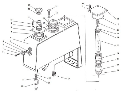 Фильтроэлемент гидросистемы рабочего оборудования ФМ150-182-57 - Gidrorul