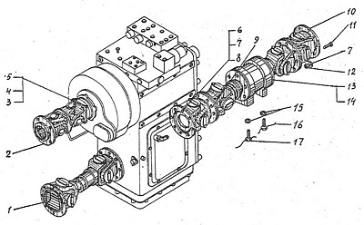 Вал карданный 509П-22.18.010-13 - Gidrorul