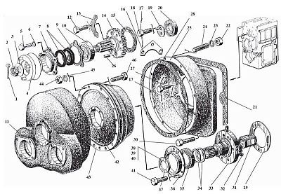Ступица У35.605-00.011 (У35.615-01.090) - Gidrorul