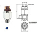 Датчик давления Euroswitch 41C20864 (NC- нормально-закрытый, М10х1 (цилиндрич.), диапазон 20-50 bar, настроен на 28D bar.) - Gidrorul
